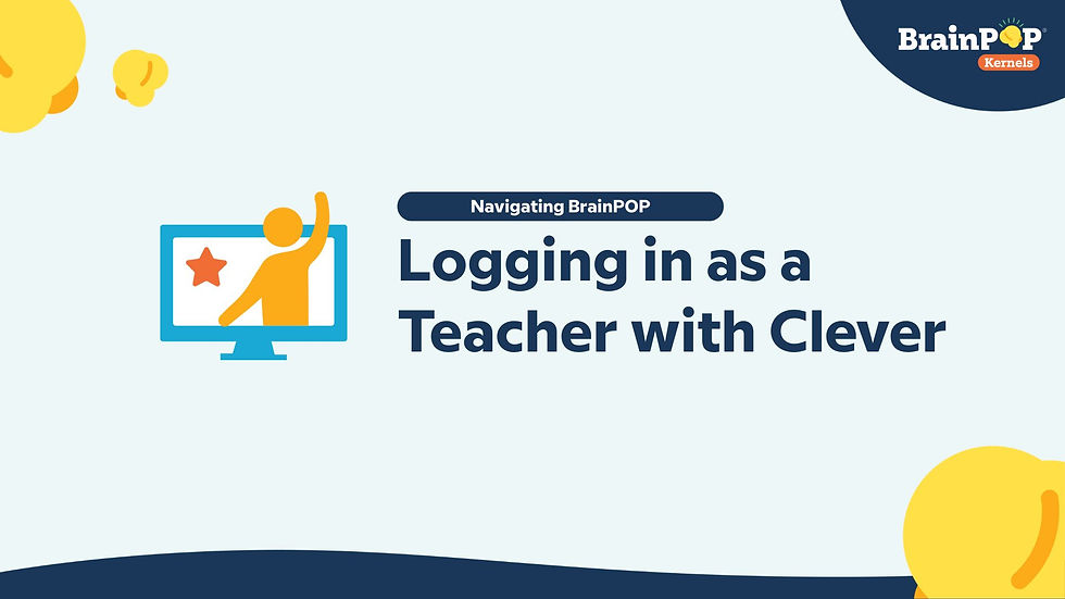 Logging in as a Teacher with Clever SSO