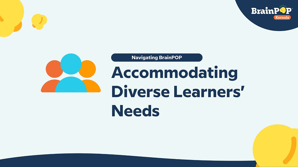 Accommodating Diverse Learner Needs