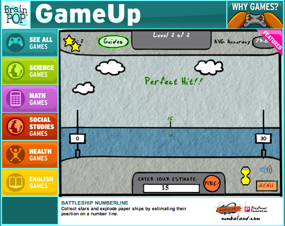 GameUp Games Overview Screencast | BrainPOP Educators