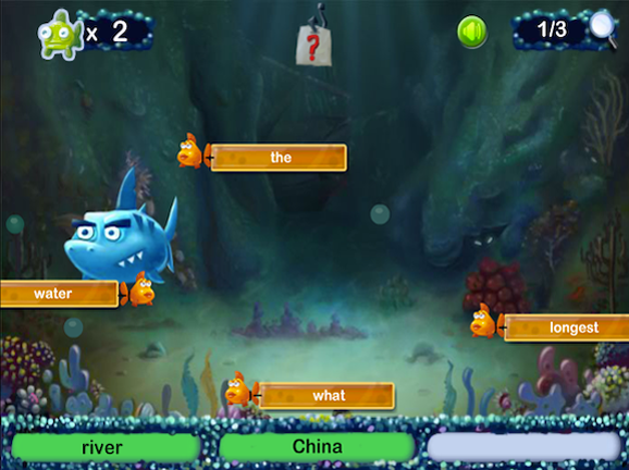 Search Shark Learning Game