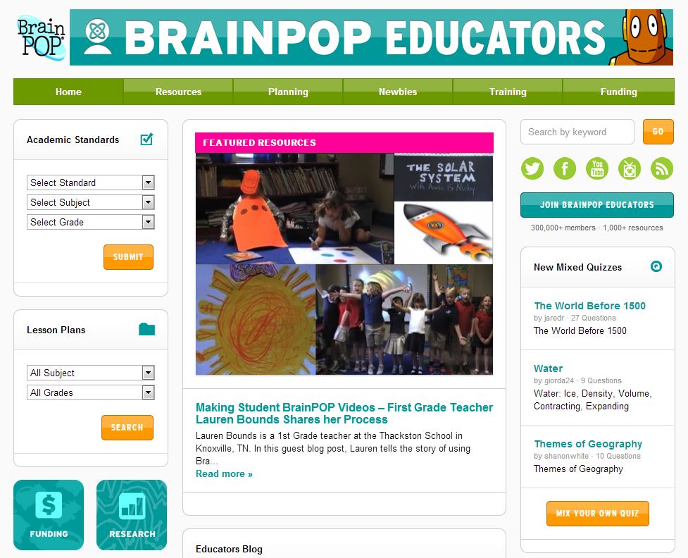 Professional Development with BrainPOP Educators