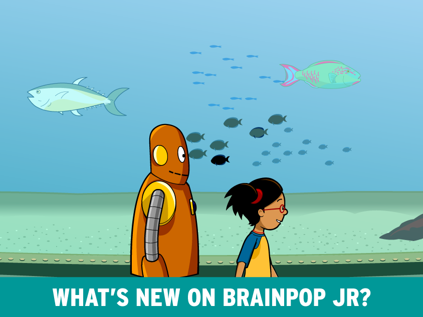 New Movie on BrainPOP Jr.- Fish