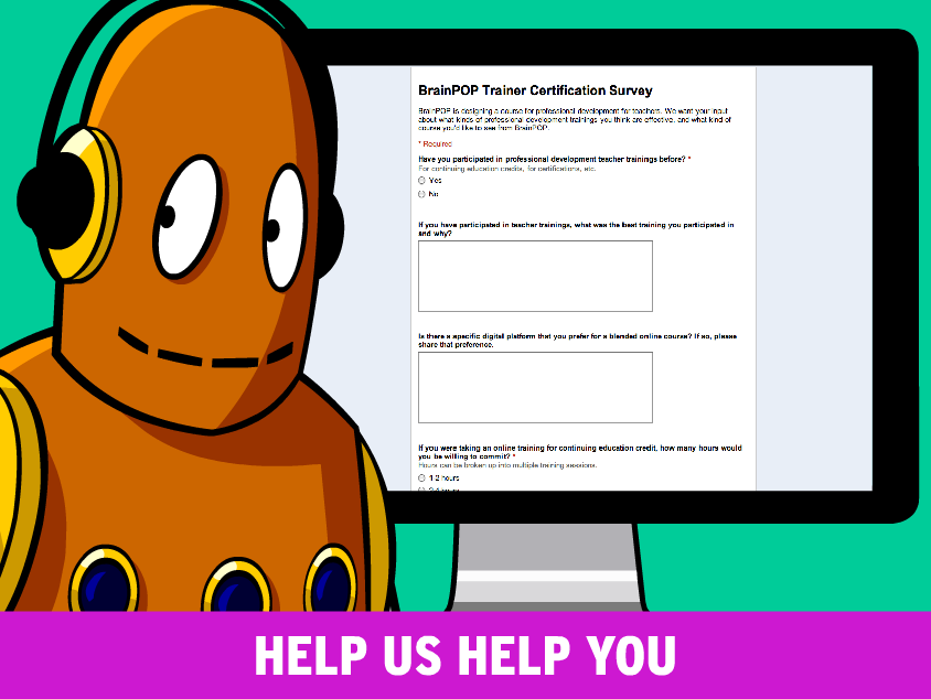 BrainPOP Feedback Surveys: What Do You Think?