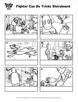 Fighter Can Do Tricks Storyboard