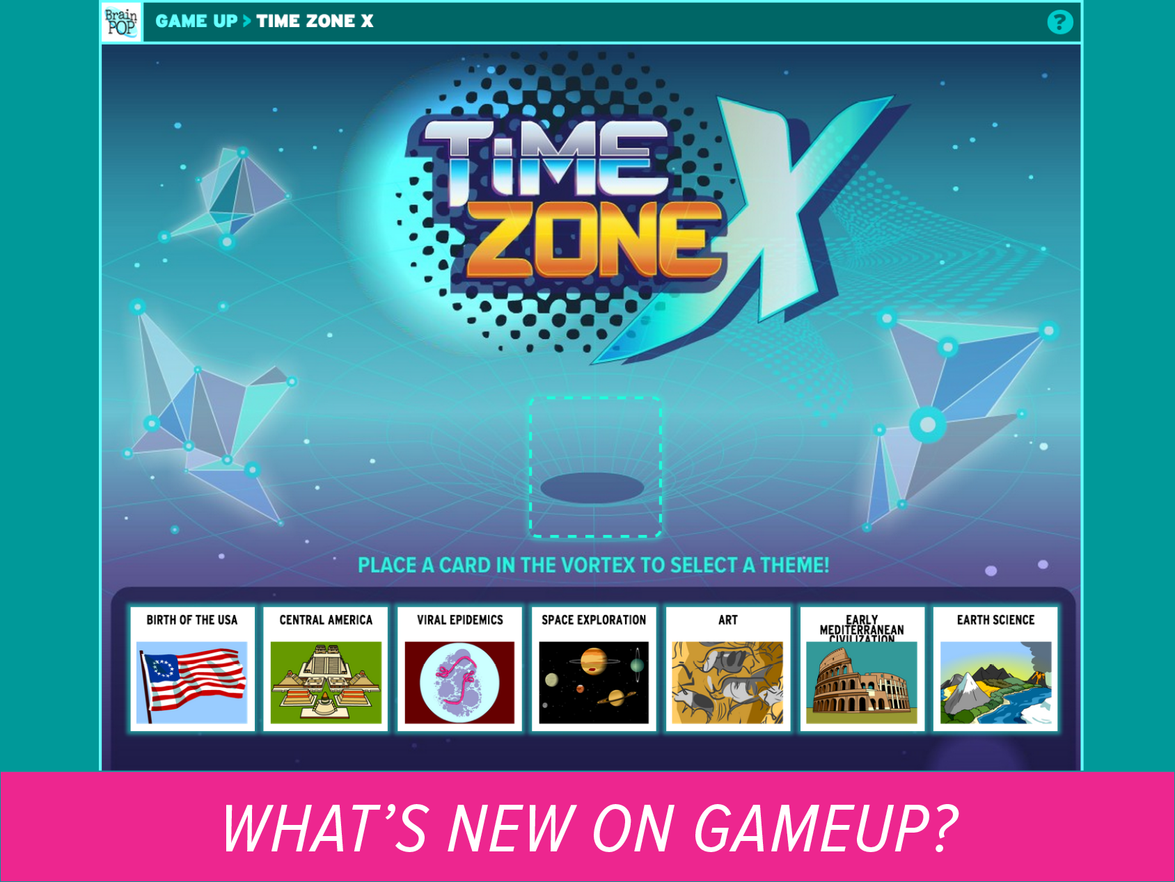 New on GameUp: Time Zone X