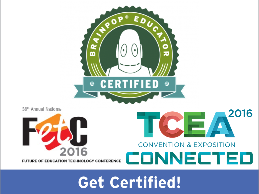 Get Certified at FETC and TCEA