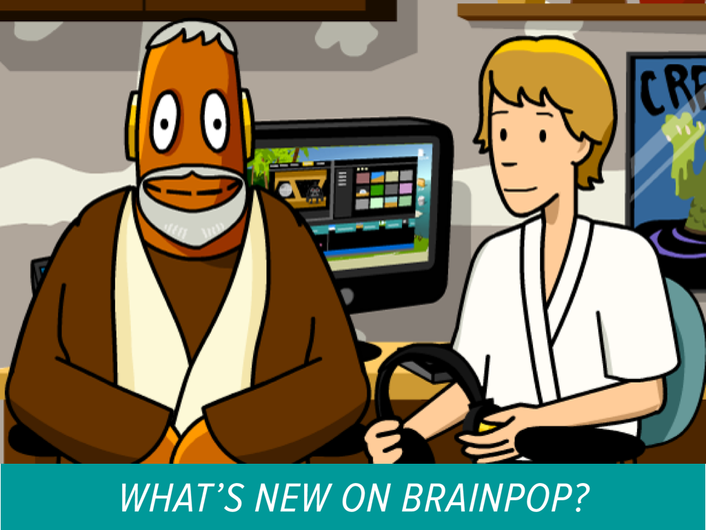 New on BrainPOP, Theme, Star Wars and the Force!