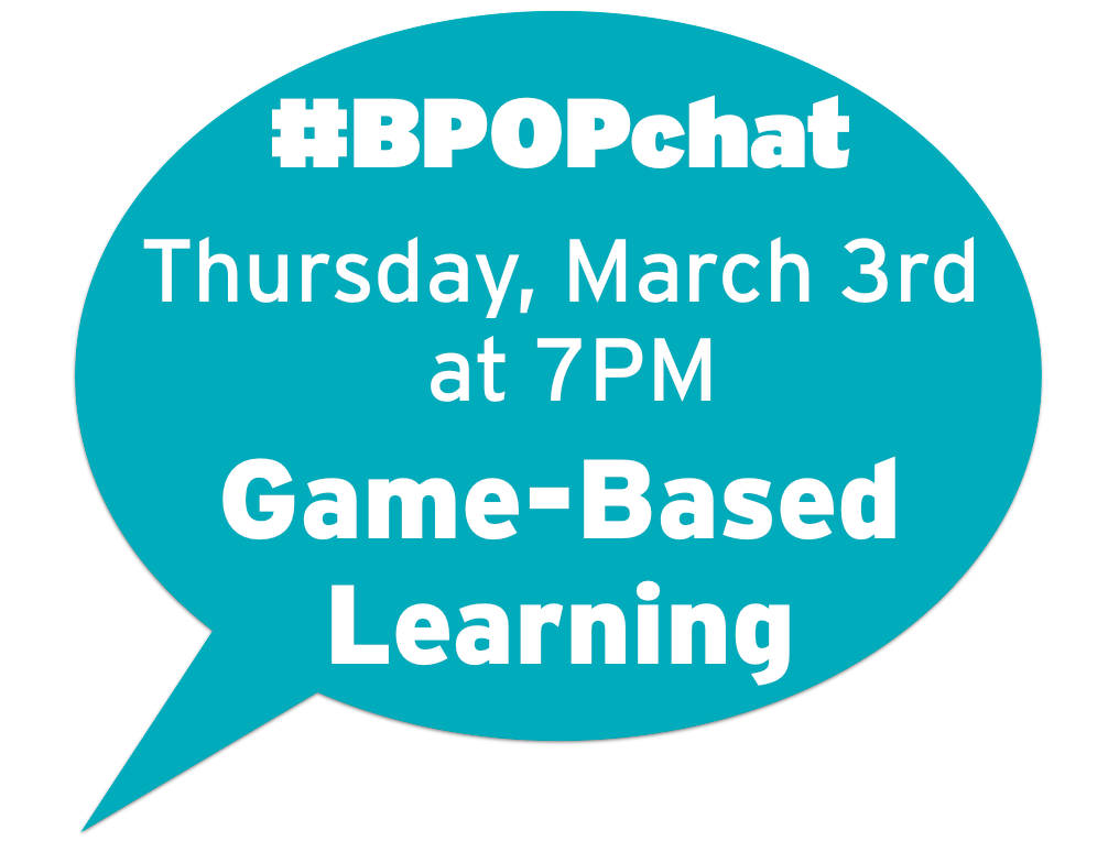 #BPOPchat – Thursday, February 3rd 7PM ET – Differentiation
