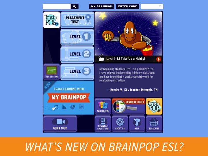 My BrainPOP for BrainPOP ELL is Here!