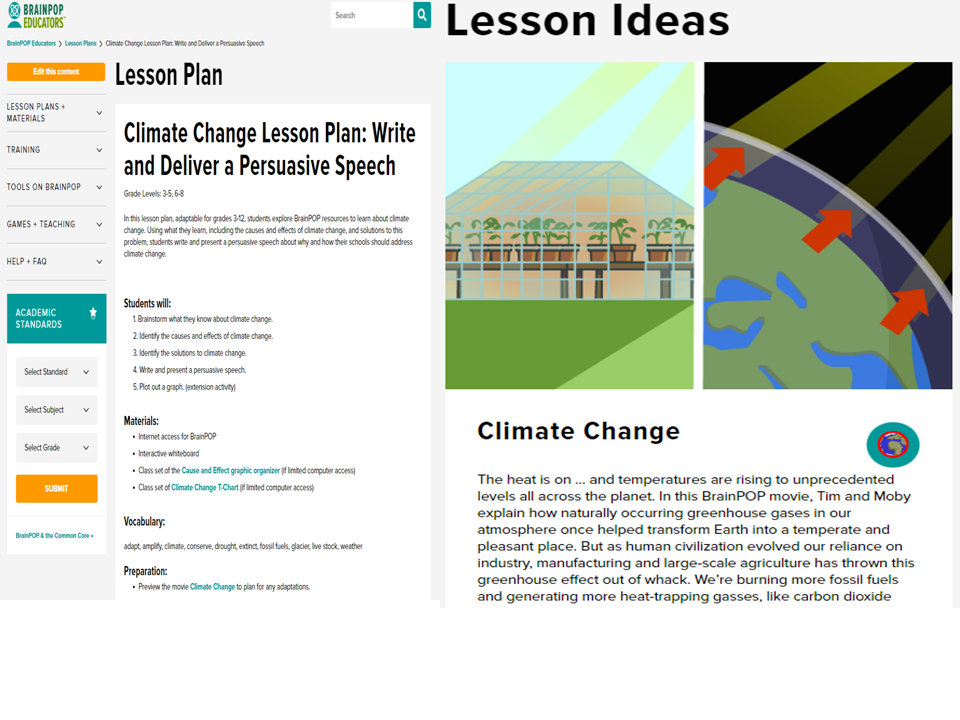 The Lesson Ideas Page