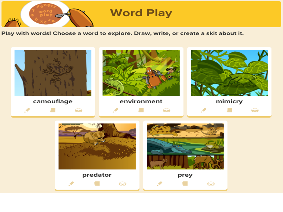 Explore Word Play on BrainPOP Jr.