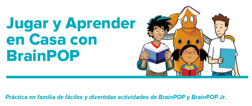 BrainPOP Activities to do at Home (Spanish Version)