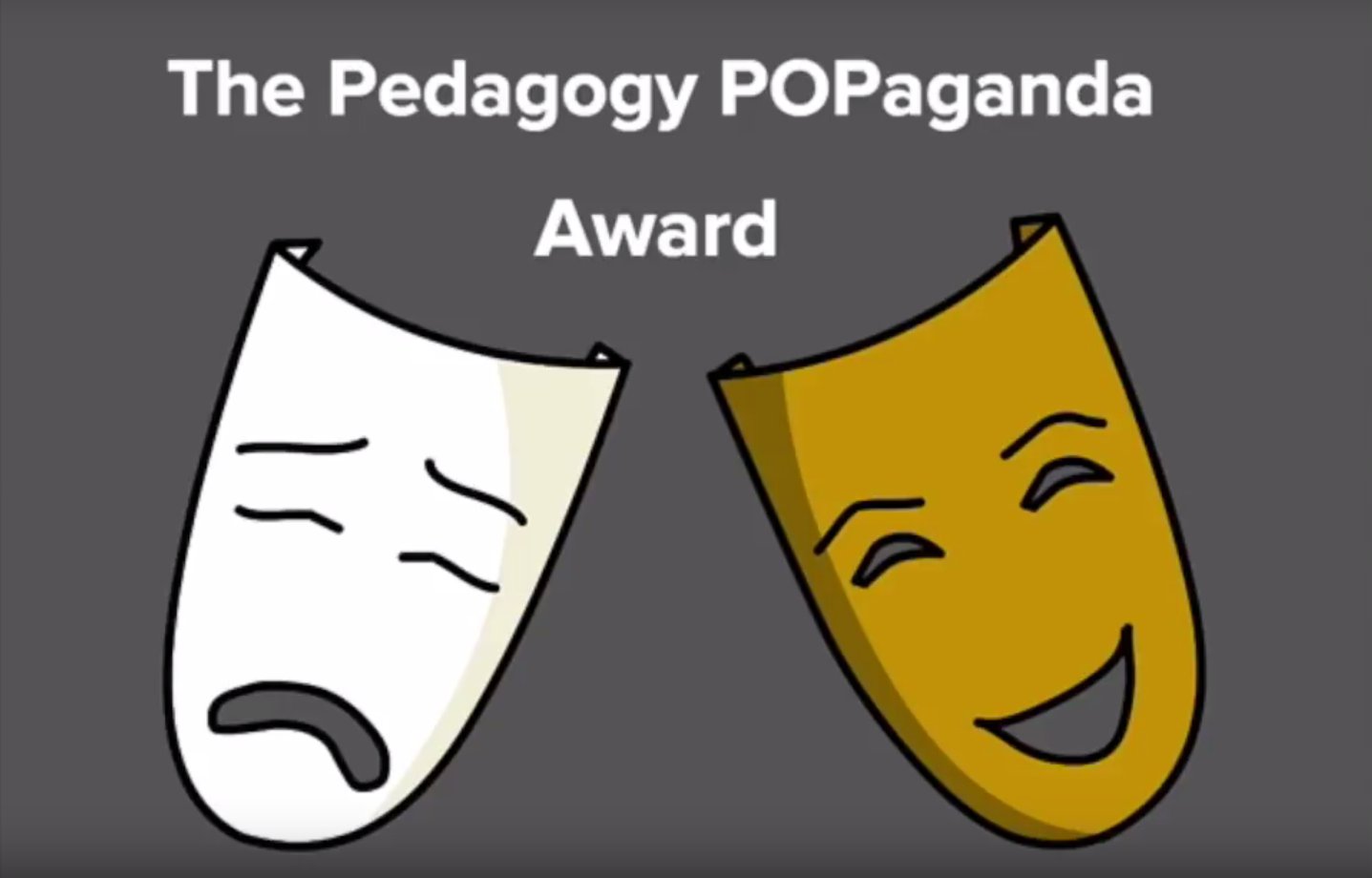 The Pedagogy POPaganda Award ISTE 2017