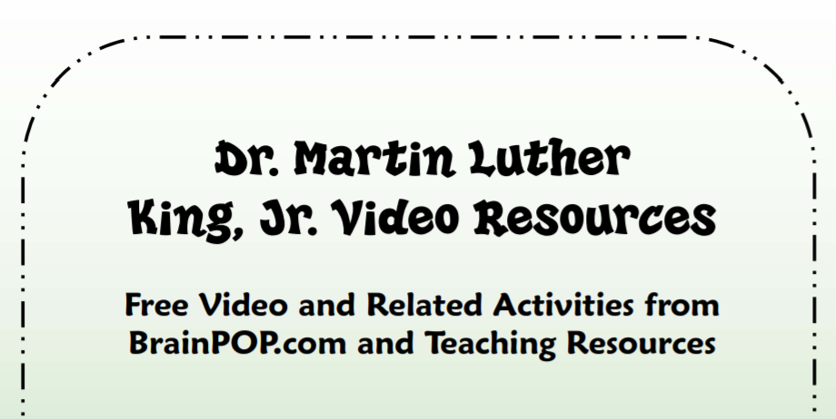 MLK, Jr. Teaching Strategies & Printables
