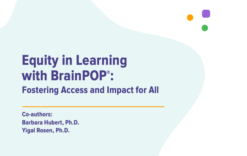 Front page of BrainPOP Equity whitepaper.