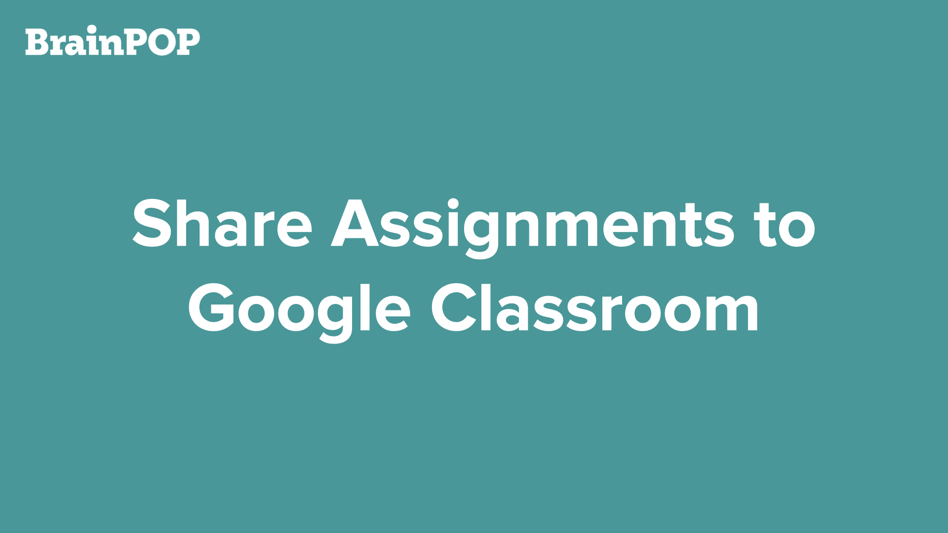 Share to Google Classroom Tutorial